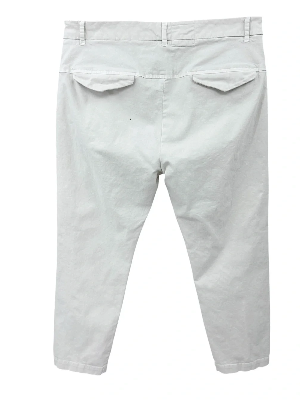 NILI LOTAN Pants Cropped Chino Cotton Tapered Leg